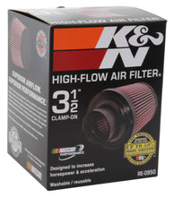 Load image into Gallery viewer, K&amp;N Universal Rubber Filter 3 1/2inch ID FLG / 6inch Base / 4-5/8inch Top / 6inch Height
