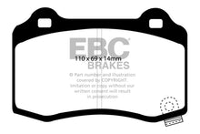 Load image into Gallery viewer, EBC 04-05 Cadillac CTS-V 5.7 Bluestuff Rear Brake Pads
