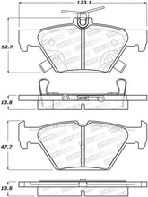 Load image into Gallery viewer, StopTech 16-21 WRX Street Brake Pads - Rear
