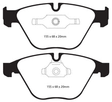 Load image into Gallery viewer, EBC 11+ BMW Z4 3.0 Twin Turbo iS (E89) Redstuff Front Brake Pads
