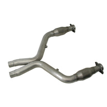 Load image into Gallery viewer, BBK 05-10 Mustang 4.6 Short Mid X Pipe With Catalytic Converters 2-3/4 For BBK Long Tube Headers
