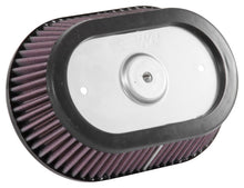 Load image into Gallery viewer, K&amp;N Universal Custom Air Filter - Oval Shape 9.313in OD / 2.375 Height
