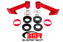 Load image into Gallery viewer, BMR 15-17 S550 Mustang Cradle Bushing Lockout Kit - Red
