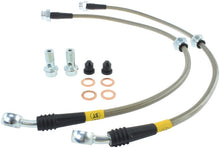 Load image into Gallery viewer, StopTech 89-1/98 Nissan 240SX Stainless Steel Front Brake Lines
