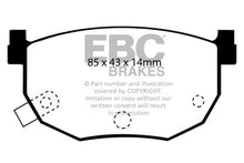 Load image into Gallery viewer, EBC 99-01 Hyundai Elantra 2.0 Greenstuff Rear Brake Pads
