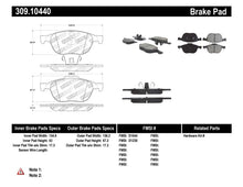 Load image into Gallery viewer, StopTech Performance 04-09 Mazda 3 Front Brake Pads
