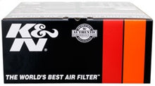 Load image into Gallery viewer, K&amp;N Triangle Air Cleaner Assembly - Red - Size 14in - 5.125in Neck Flange x 3in Height
