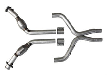 Load image into Gallery viewer, BBK 11-14 Mustang 3.7 V6 High Flow X Pipe With Catalytic Converters - 2-1/2
