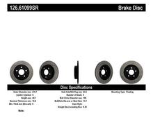 Load image into Gallery viewer, StopTech 13 Ford Focus ST Slotted Right Rear Rotor
