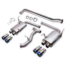 Load image into Gallery viewer, Injen 15-20 Subaru STI Cat Back Exhaust w/ Quad Titanium Tips
