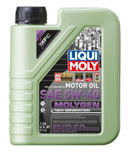 Load image into Gallery viewer, LIQUI MOLY 1L Molygen New Generation Motor Oil SAE 5W40
