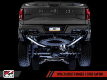 Load image into Gallery viewer, AWE Tuning 2017+ Ford Raptor 0 FG Performance Exhaust System - w/ Diamond Black Tips
