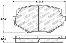 Load image into Gallery viewer, StopTech Performance 94-97/99-05 Miata w/Normal Suspension Front Brake Pads D635
