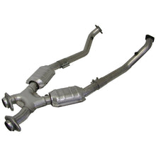 Load image into Gallery viewer, BBK 99-04 Mustang 4.6 GT / Cobra High Flow X Pipe With Catalytic Converters - 2-1/2
