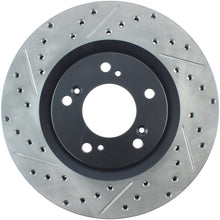 Load image into Gallery viewer, StopTech 00-09 S2000 Slotted &amp; Drilled Right Front Rotor
