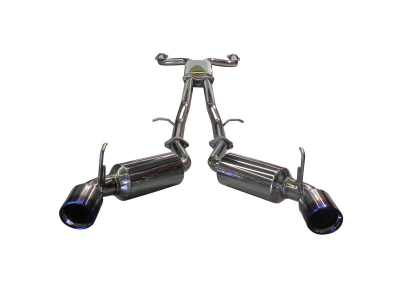 Injen 09-20 Nissan 370Z Dual 60mm SS Cat-Back Exhaust w/ Built In Resonated X-Pipe