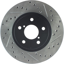 Load image into Gallery viewer, StopTech Slotted &amp; Drilled Sport Brake Rotor
