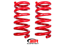 Load image into Gallery viewer, BMR 15-17 S550 Mustang Rear Handling Version Lowering Springs - Red
