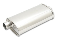 Load image into Gallery viewer, Vibrant StreetPower Oval Muffler 3.50in Inlet/Outlet (Offset-Center)
