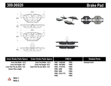 Load image into Gallery viewer, StopTech Performance 01-02 BMW Z3 / 03-09 Z4 / 10/90-07 3 Series / 99-09 Saab 9-5 Rear Brake Pads
