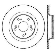 Load image into Gallery viewer, StopTech Power Slot SportStop 00-06 Honda S2000 Slotted Rear Right Rotor
