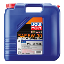 Load image into Gallery viewer, LIQUI MOLY 20L Special Tec LL Motor Oil SAE 5W30
