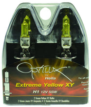 Load image into Gallery viewer, Hella Optilux H1 12V/55W XY Yellow Bulb
