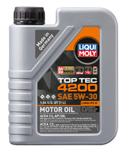 Load image into Gallery viewer, LIQUI MOLY 1L Top Tec 4200 New Generation Motor Oil SAE 5W30
