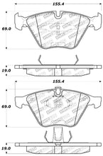 Load image into Gallery viewer, StopTech Performance 11-12 BMW Z4 (E86) / 07-11 335 Series (E90/92/93/F30) Front Brake Pads
