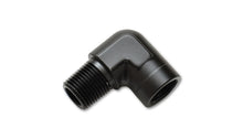 Load image into Gallery viewer, Vibrant 1/4in NPT Female to Male 90 Degree Pipe Adapter Fitting
