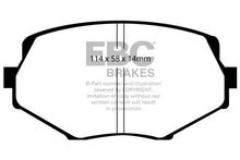 Load image into Gallery viewer, EBC 94-01 Mazda Miata MX5 1.8 Greenstuff Front Brake Pads
