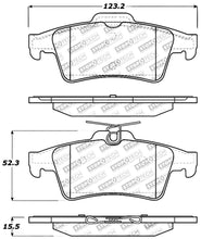 Load image into Gallery viewer, StopTech Performance 07-09 Mazdaspeed3 / 06-07 Mazdaspeed6 / 06-07 Mazda3 Rear Brake Pads
