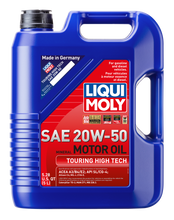 Load image into Gallery viewer, LIQUI MOLY 5L Touring High Tech Motor Oil SAE 20W50
