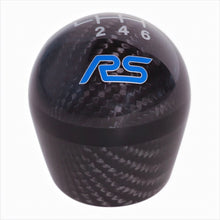 Load image into Gallery viewer, Ford Racing Focus RS Black Carbon Fiber Shift Knob 6 Speed
