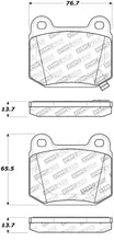 Load image into Gallery viewer, StopTech Street Touring ST-22 2-Piston Rear Caliper Brake Pads
