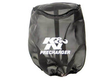 Load image into Gallery viewer, K&amp;N Precharger Tapered Air Filter Wrap Black 6in Height / 6in Diameter
