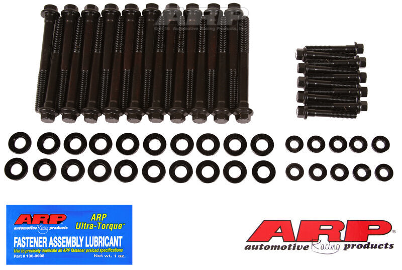 ARP Chevy LSA 8740 Hex Head Bolt Kit- Black