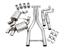 Load image into Gallery viewer, AWE Tuning 16-19 Chevy Camaro SS Res Cat-Back Exhaust -Touring Edition (Quad Chrome Silver Tips)
