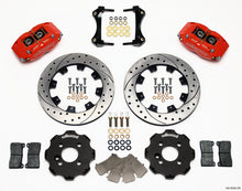 Load image into Gallery viewer, Wilwood Dynapro Radial Front Kit 12.19in Drilled Red Mini Cooper
