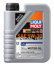 Load image into Gallery viewer, LIQUI MOLY 1L Special Tec LL Motor Oil SAE 5W30
