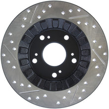 Load image into Gallery viewer, StopTech 00-09 S2000 Slotted &amp; Drilled Left Rear Rotor
