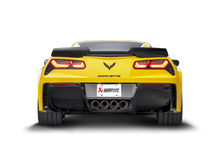 Load image into Gallery viewer, Akrapovic 14-17 Chevrolet Corvette Z06 (C7) Slip-On Line (Titanium) w/ Carbon Tips
