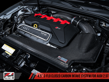 Load image into Gallery viewer, AWE Tuning Audi RS3 / TT RS S-FLO Closed Carbon Fiber Intake
