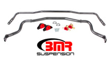 Load image into Gallery viewer, BMR 15-17 S550 Mustang Front &amp; Rear Sway Bar Kit w/ Bushings - Black Hammertone
