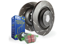 Load image into Gallery viewer, EBC S2 Kits Greenstuff Pads and USR Rotors
