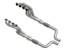 Load image into Gallery viewer, Kooks 2020 Mustang GT500 5.2L 2in x 3in SS Headers w/GREEN Catted Connection Pipe
