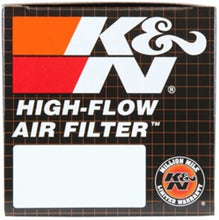 Load image into Gallery viewer, K&amp;N Universal Clamp-On Air Filter 2-7/16in Flange 4-1/2x3-3/4in Base 3x2in Top 6in Height
