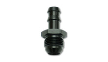 Load image into Gallery viewer, Vibrant Male -8AN to 3/8in Hose Barb Straight Aluminum Adapter Fitting
