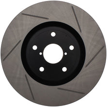 Load image into Gallery viewer, StopTech Power Slot 05-08 STi Front Right Slotted Rotor
