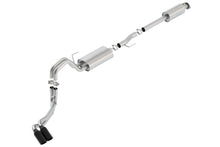 Load image into Gallery viewer, Borla 15-17 F-150 2.7L/ 3.5L EcoBoost/ 5.0L V8 4in. Tip Side Exit S-type Exhaust Black Chrome
